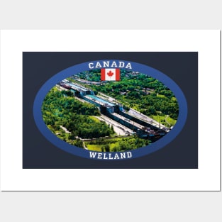 Welland Canada Travel Posters and Art